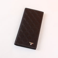 Brown Pattern Long Walllet
