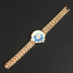 Rose Gold Chain 1411 Women's Wrist Watch