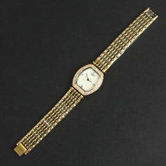 Golden/Black Chain 1405 Women's Wrist Watch