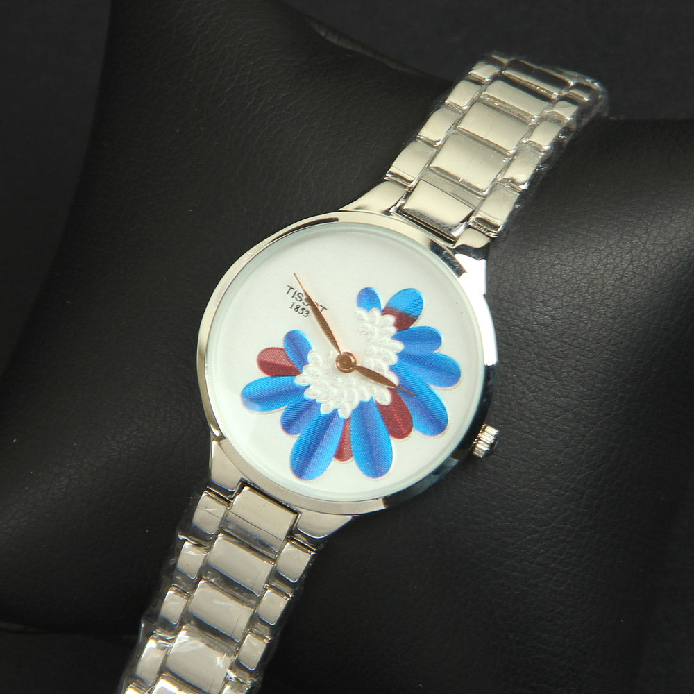 Silver Chain 1412 Women's Wrist Watch