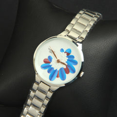 Silver Chain 1412 Women's Wrist Watch