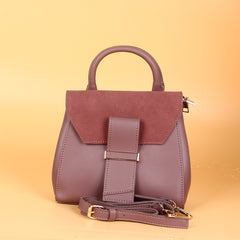 Women Fashion Handbag Light Maroon