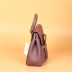 Women Fashion Handbag Light Maroon