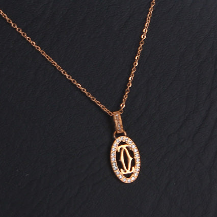 Branded Womens Necklace Oval