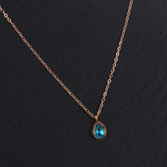 Womens Fancy Bluestone Pendant
