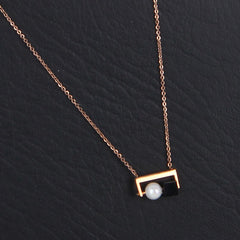Womens Round-Square Pendant