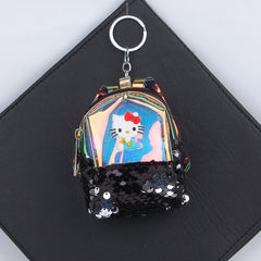 Sequence Keychain Pouch Black