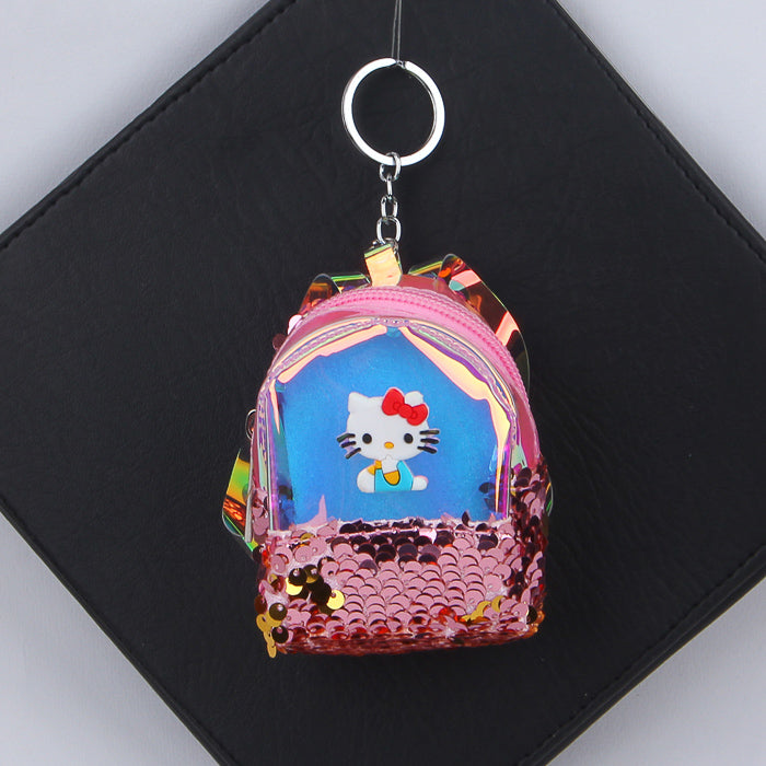 Sequence Keychain Pouch Light Pink