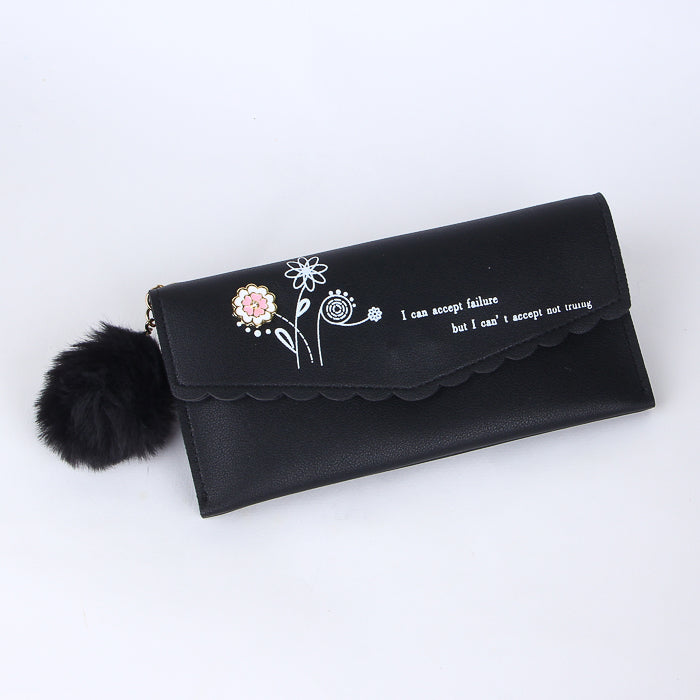 Womens Fashionable Wallet Black