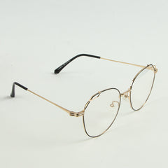 Black Golden Optical Frame