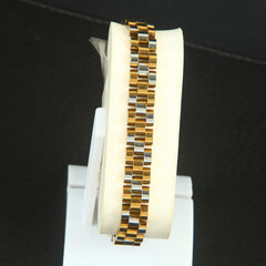 Golden Silver Chain Bracelets 10mm