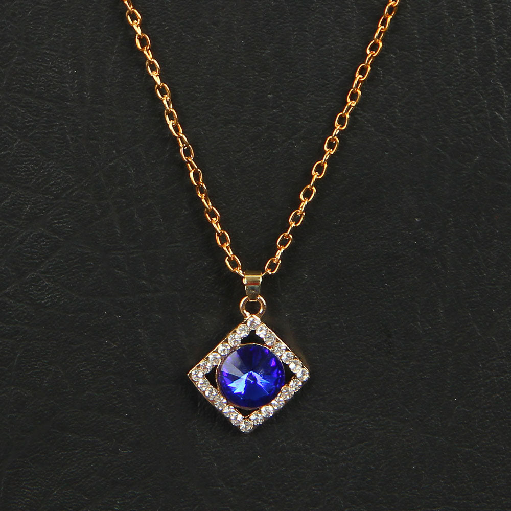 Blue Crystal Necklace