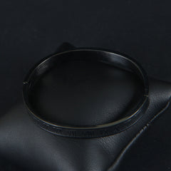 Mens Black Branded Kara Numerics