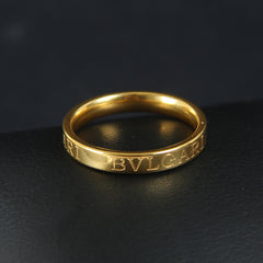 Mens Golden Bg Ring
