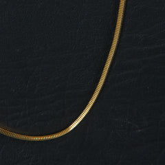 Golden Neck Casual Chain 3mm
