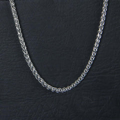 Silver Neck Casual Chain 5mm