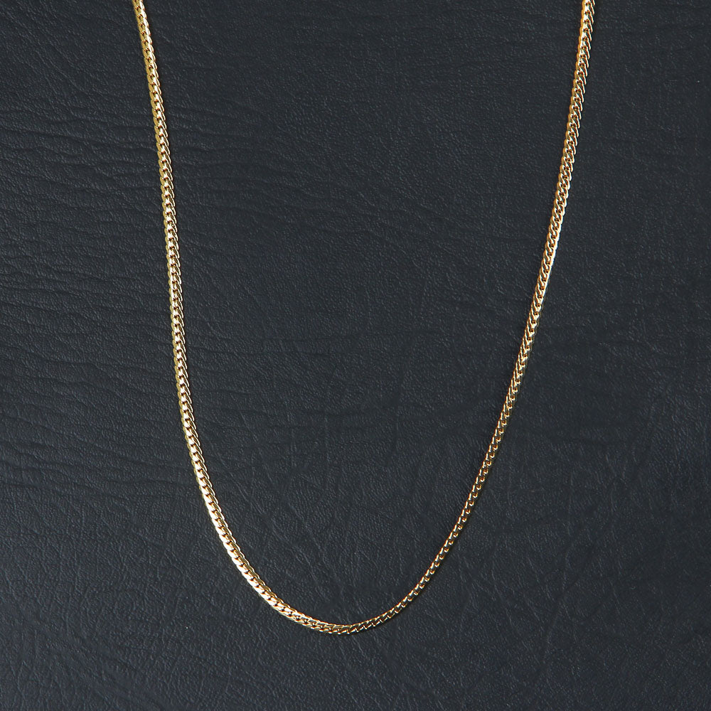 Golden Neck Casual Chain 3mm