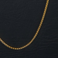 Golden Neck Casual Chain 3mm-1