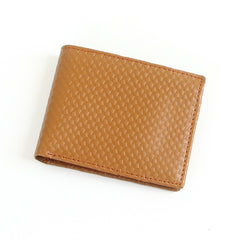 Genuine leather wallet for men beige