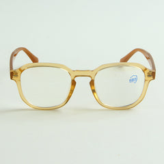 Yellow Translucent Color Optical Frame