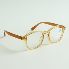 Yellow Translucent Color Optical Frame