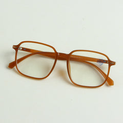 Light Orange Translucent Color Optical Frame