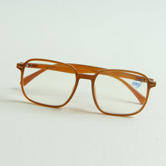 Light Orange Translucent Color Optical Frame