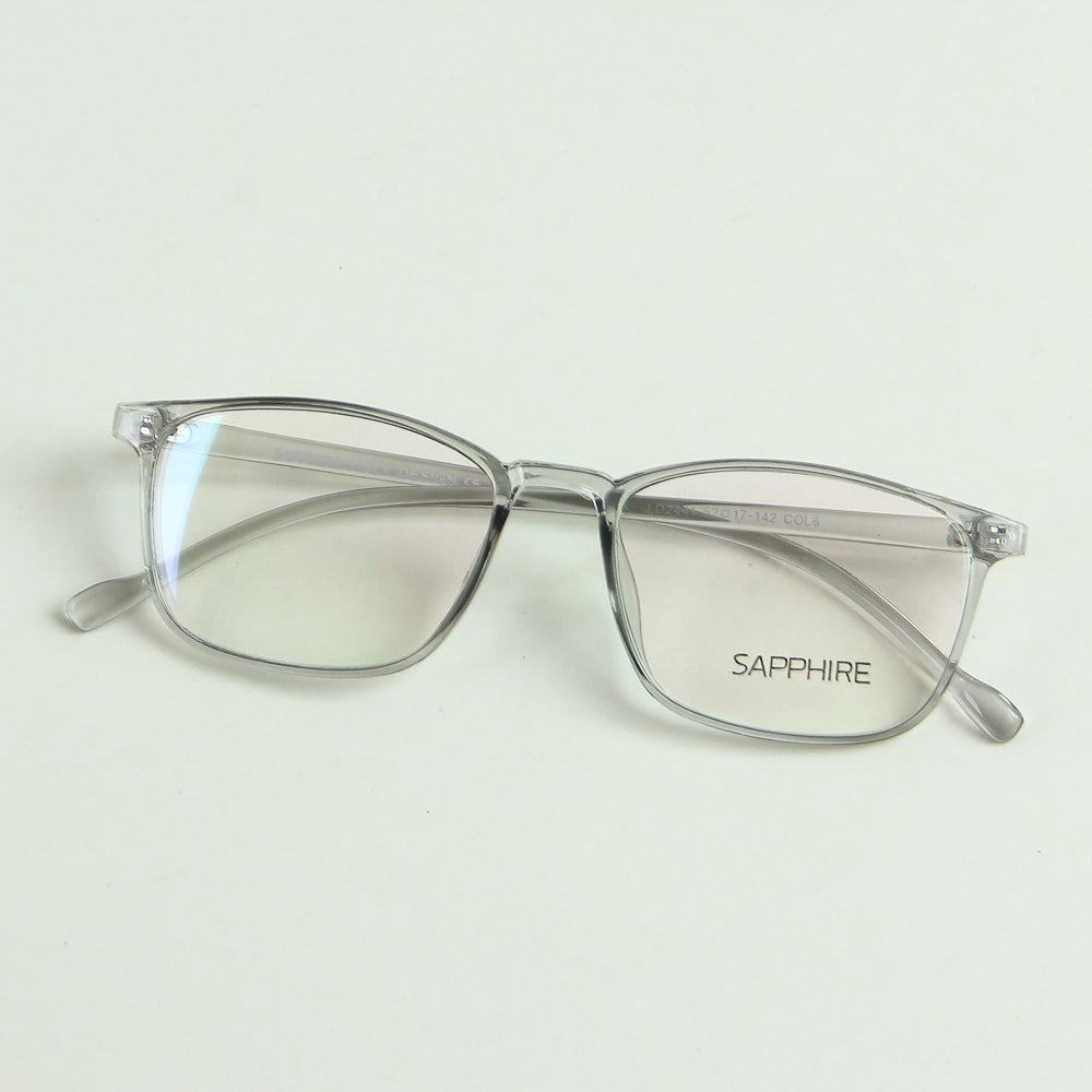 Grey Translucent Color Optical Frame