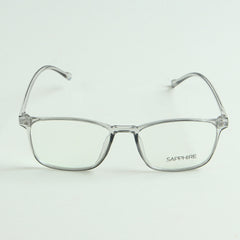 Grey Translucent Color Optical Frame