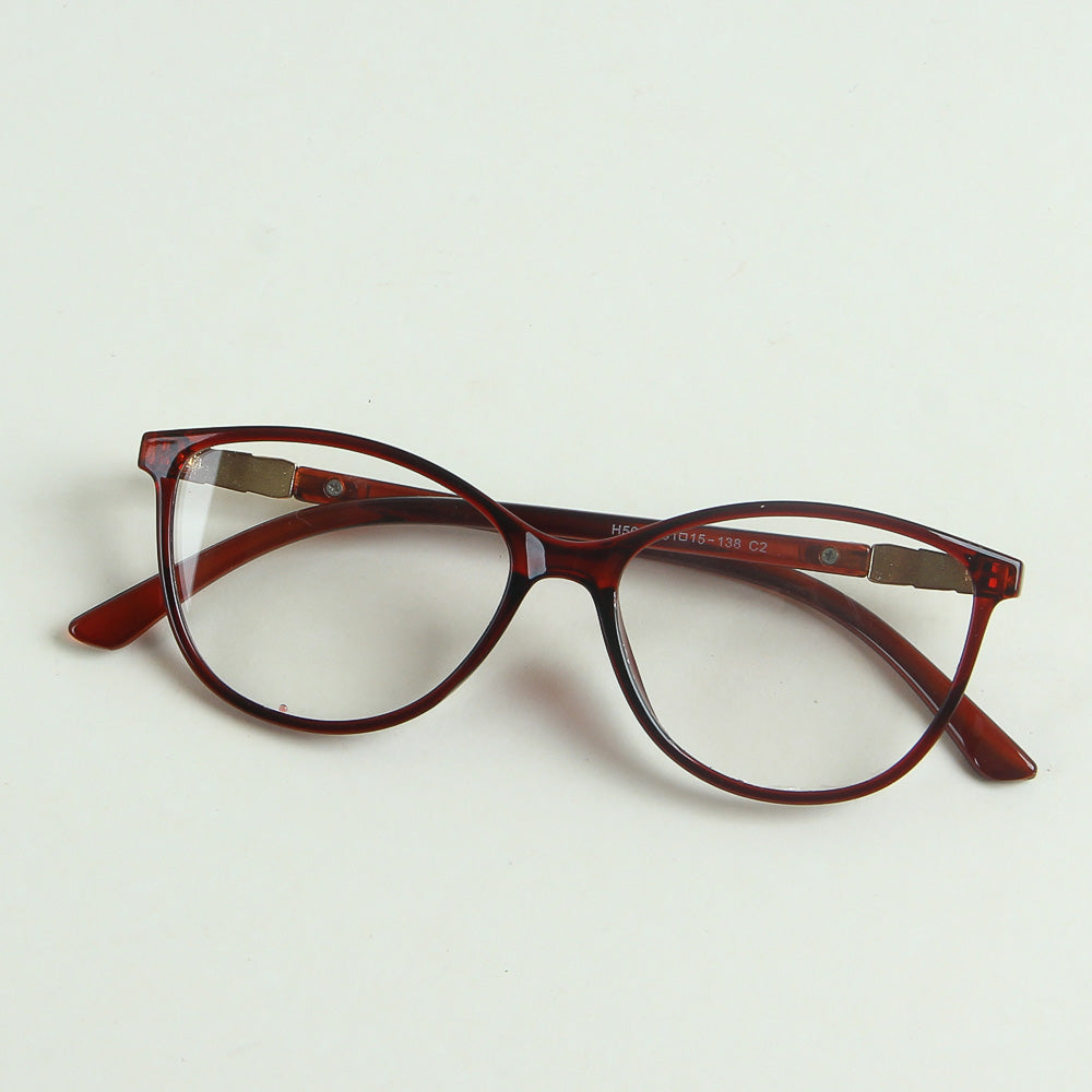 Brown Translucent Color Optical Frame