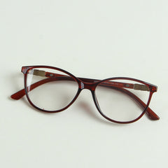 Brown Translucent Color Optical Frame