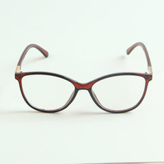 Brown Translucent Color Optical Frame