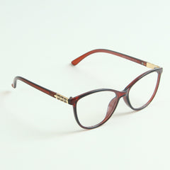 Brown Translucent Color Optical Frame