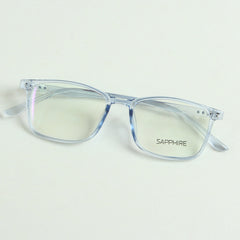 Light Blue Translucent Color Optical Frame