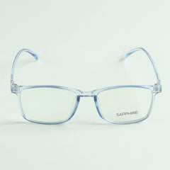 Light Blue Translucent Color Optical Frame