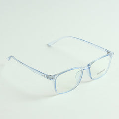 Light Blue Translucent Color Optical Frame