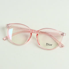 Light Pink Translucent Color Optical Frame