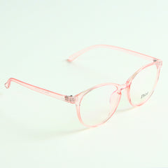 Light Pink Translucent Color Optical Frame