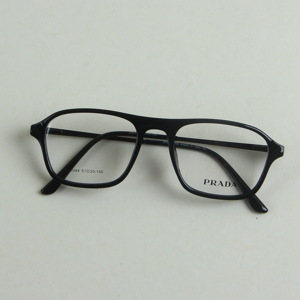 Black Vintage Thin Optical Frame