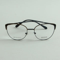 Black Golden Optical Frame