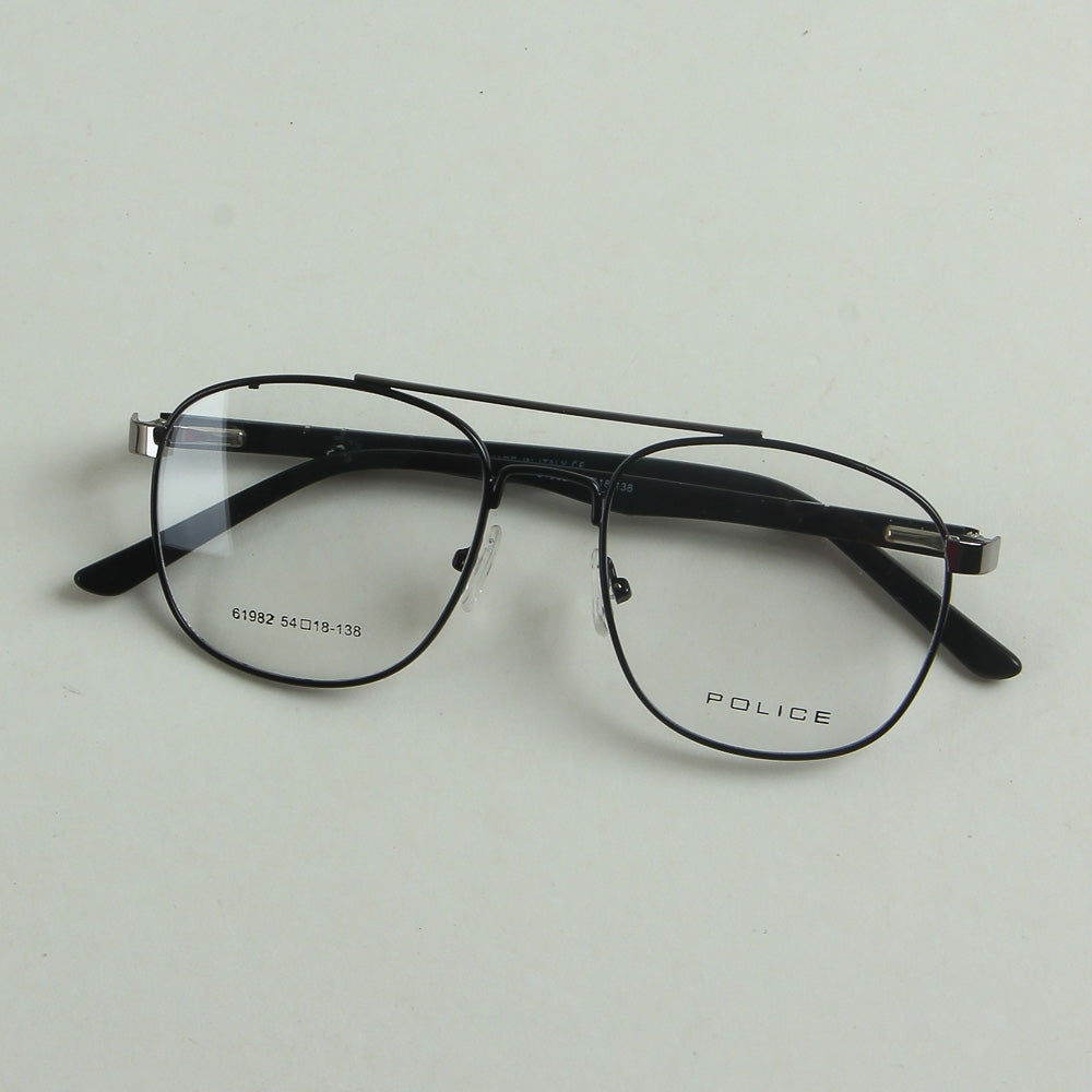 Black Silver Optical Frame 1