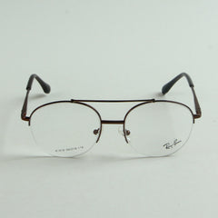 Brown Golden Optical Frame