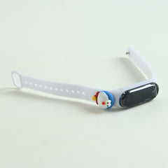 Kids LED wrist watch white doremon design