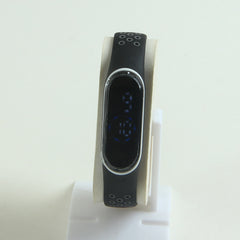 Kids LED wrist watch black & grey