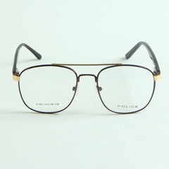 Brown & Golden Optical Frame