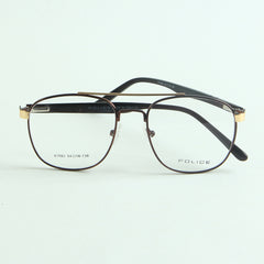 Brown & Golden Optical Frame
