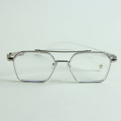 Silver White Optical Frame 2