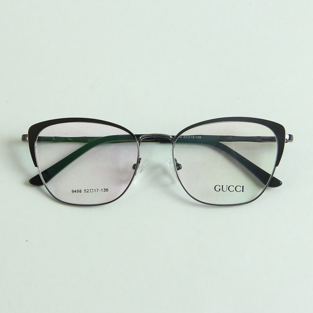Black Silver Optical Frame 2