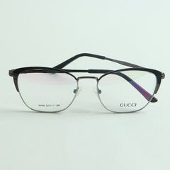 Black Silver Optical Frame 2