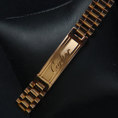 Mans Rosegold Chain Bracelet C
